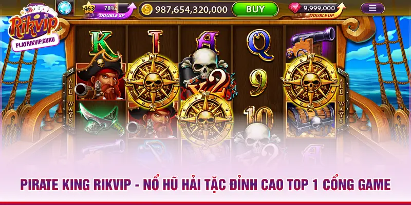 Pirate King RIKVIP - Nổ Hũ Hải Tặc Đỉnh Cao Top 1 Cổng Game Pirate King RIKVIP